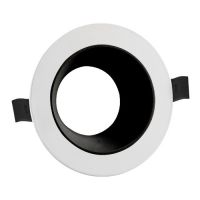 Корпус під лампу AZELYA-1 HOROZ біло-чорний