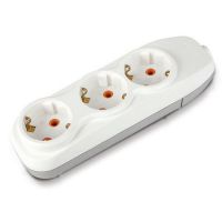 Колодка Nilson 3 гнізда із заземленням 43130100