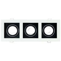 Світильник точковий поворотний PETUNYA-3 білий 50W MR16 HOROZ