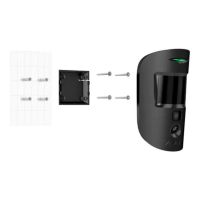 Панель кріплення SmartBracket для MotionCam, CombiProtect чорна Ajax 14001