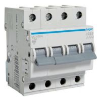 Автоматичний вимикач  MC450A 4P  50A  6кА  х-ка С  HAGER