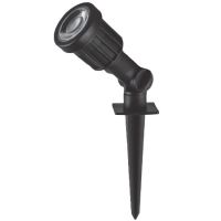 Почвенный светодиодный светильник Feron SP1402 3Вт RGB черный