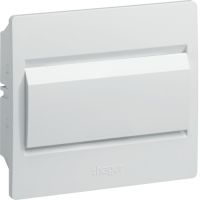 Щит на 8 модулів вбудований з білими дверцятами COSMOS