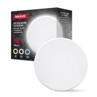 Світильник LED Коло 9W IP65 WH MAXUS