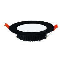 Світильник врізний ALEXA-12 3CCT HOROZ чорний