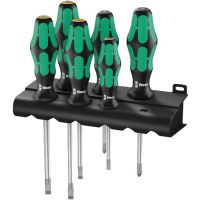 Набір викруток WERA Kraftform Plus Lasertip 334/355/6 Rack Pozidriv 05105656001