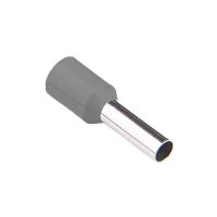 Наконечник втулковий з ізоляцією сірий НВ 4/18 TAKEL