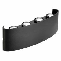 Світильник настінний монтаж 8W 4200К Чорний PROTON 8 HOROZ