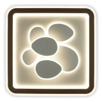 Світильник LED smart OREO пульт 120W 3000-6000K IP20 коричневий квадрат Violux 220415