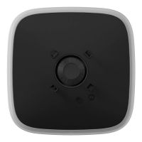 Бездротова вулична сирена з кріпленням для брендованої лицьової панелі Ajax StreetSiren DoubleDeck чорна