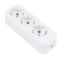 Колодка PIN 3 гнізда із заземленням 516-050200-301