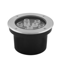 Тротуарный светодиодный светильник Feron SP4113 9Вт 6400K черный