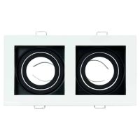 Світильник точковий поворотний PETUNYA-2 білий 50W MR16 HOROZ