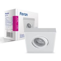 Встроенный поворотный светильник Feron ML345 под лампу белый
