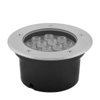 Тротуарный светодиодный светильник Feron SP4114 12Вт 2700K черный